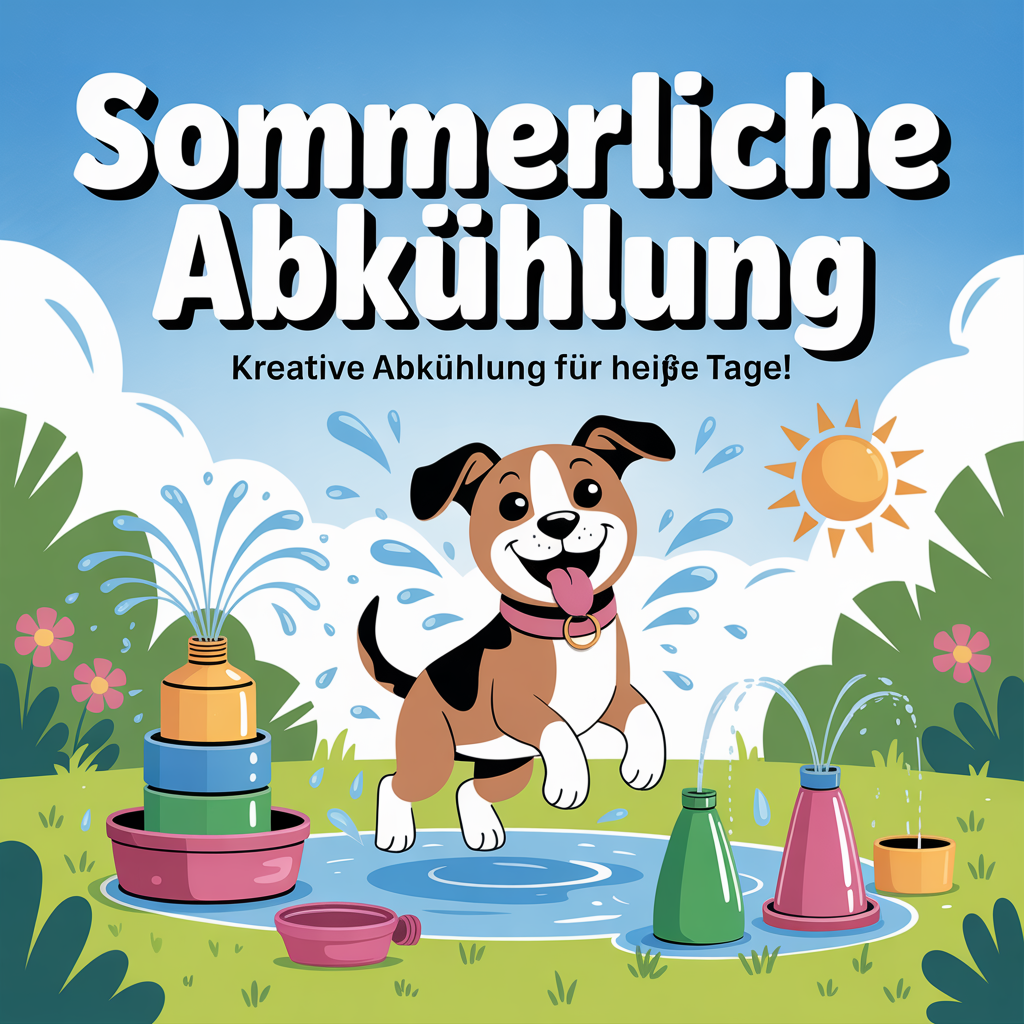 Sommerliche Abkühlung: Die besten DIY-Wasserspielzeuge für Hunde