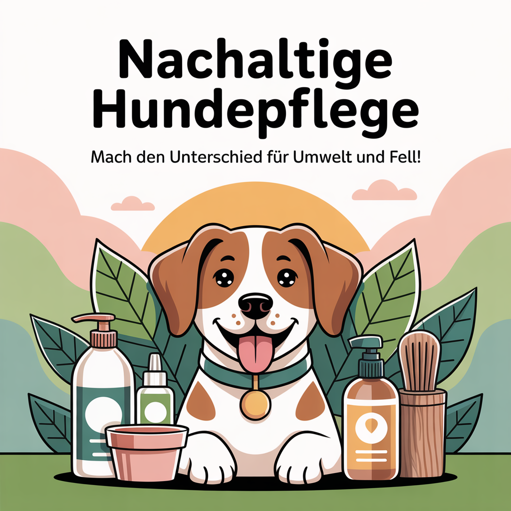 Nachhaltige Hundepflege: Umweltfreundliche Produkte und Praktiken