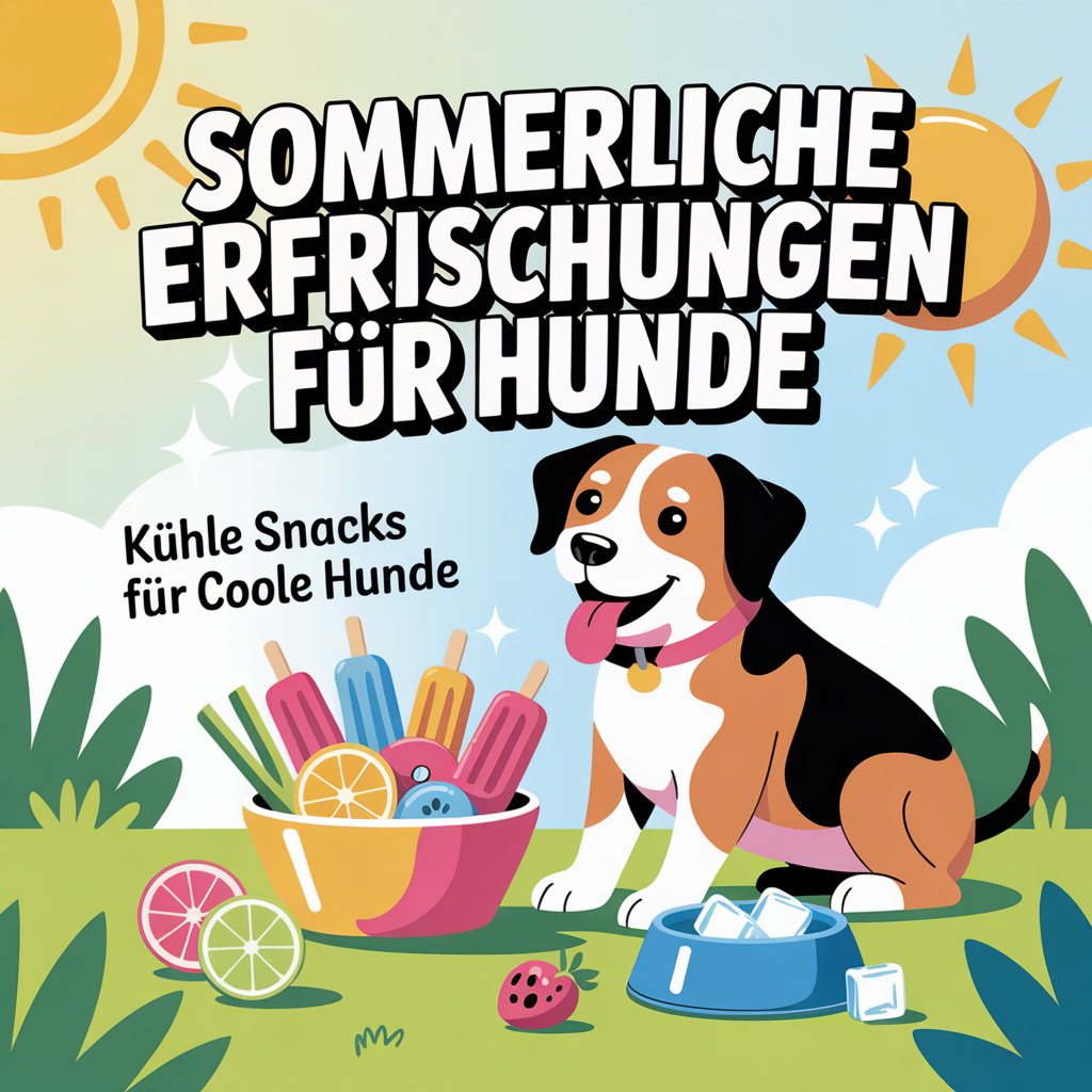 Sommerliche Erfrischungen für Hunde: Gesunde Snacks für heiße Tage