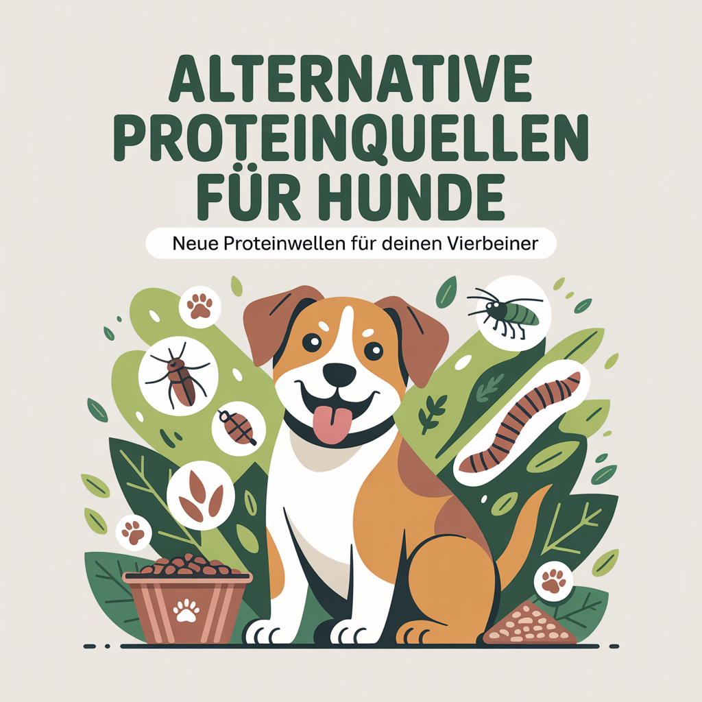 Alternative Proteinquellen für Hunde: Insekten, Pflanzen und mehr