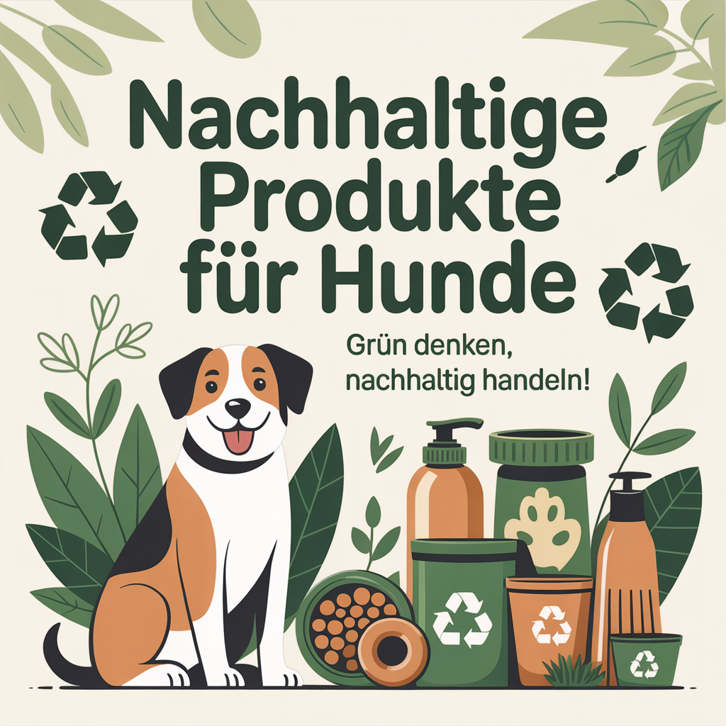 Nachhaltige Produkte für Hunde: Umweltfreundliche Optionen für deinen Vierbeiner