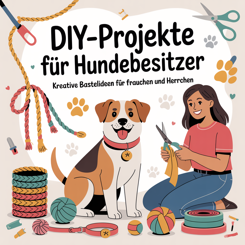 DIY-Projekte für Hundebesitzer: Selbstgemachte Spielzeuge und Accessoires