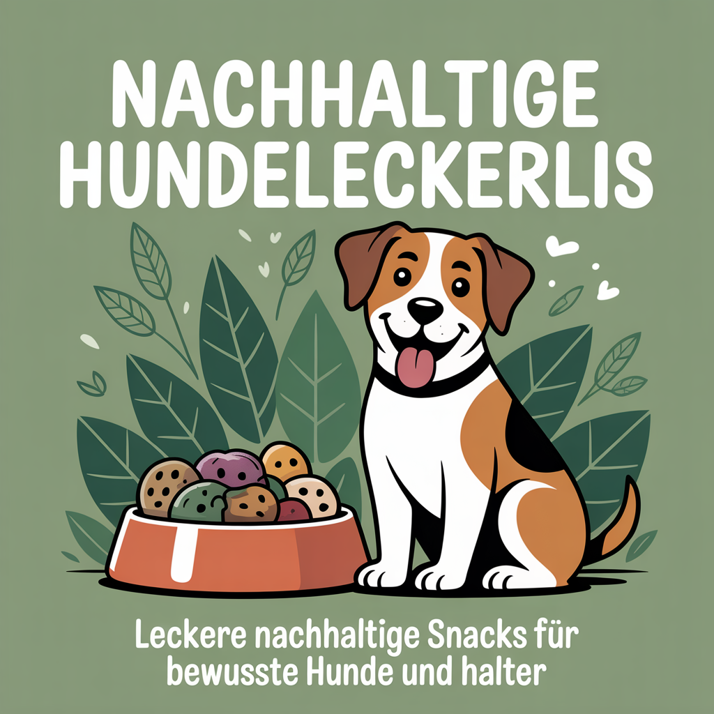 Nachhaltige Hundeleckerlis: Umweltfreundliche Optionen für deinen Vierbeiner