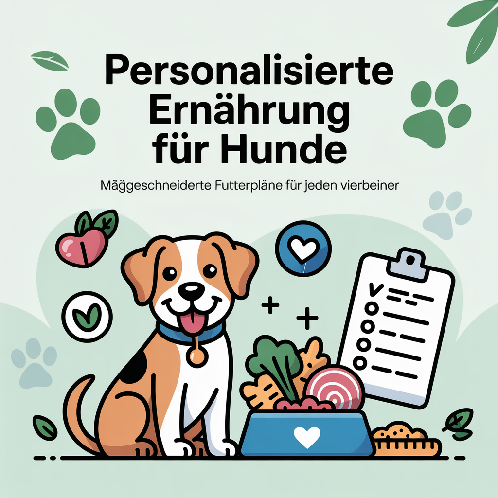 Personalisierte Ernährung für Hunde: Maßgeschneiderte Futterpläne für jeden Vierbeiner