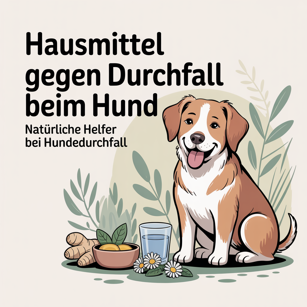 Hausmittel gegen Durchfall beim Hund: Natürliche Wege zur Linderung