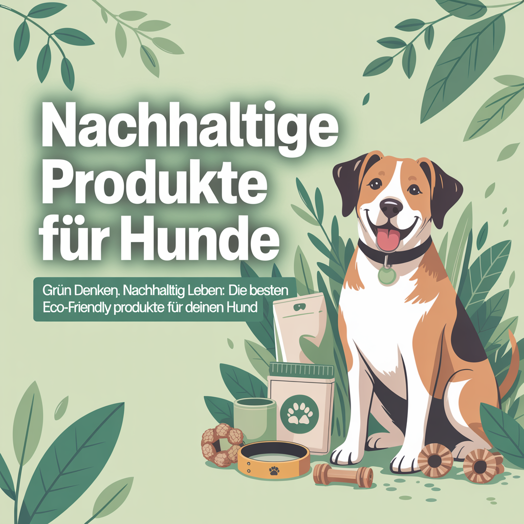 Nachhaltige Produkte für Hunde: Umweltfreundliche Optionen für bewusste Hundebesitzer